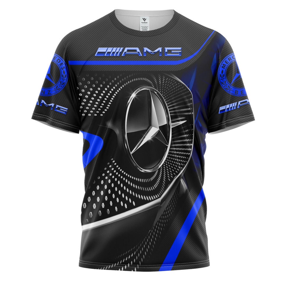 Áo Thun Tay Ngắn Cổ Tròn In Logo Xe Hơi Ferrari 3D Thời Trang Mùa Hè 2021