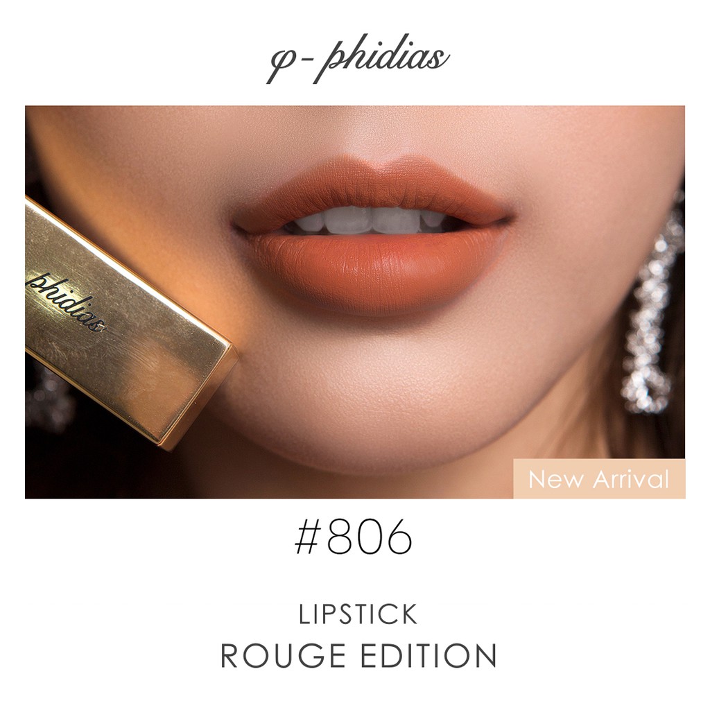 Son Lì φ - Phidias Lipstick Rouge Editon 10g - 3 Màu Trẻ Trung, Môi Mềm Căng Mọng | BigBuy360 - bigbuy360.vn