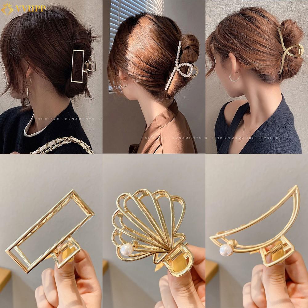 Kẹp Tóc Nữ Đính Ngọc Trai Thời Trang Hàn Quốc