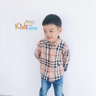 Áo sơ mi cho bé trai hàng qccc siêu cấp
