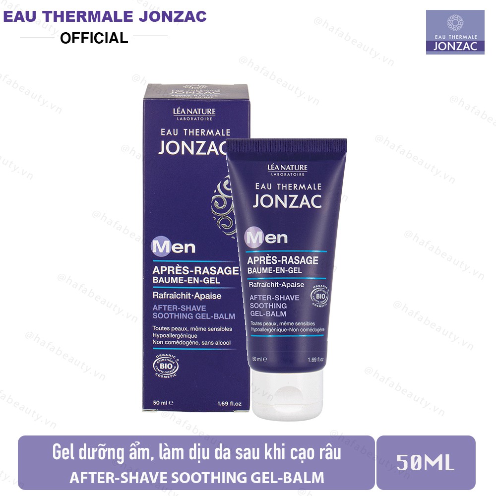 Gel dưỡng ẩm, làm dịu da sau cạo râu Eau Thermale Jonzac 50ml - HAFA BEAUTY