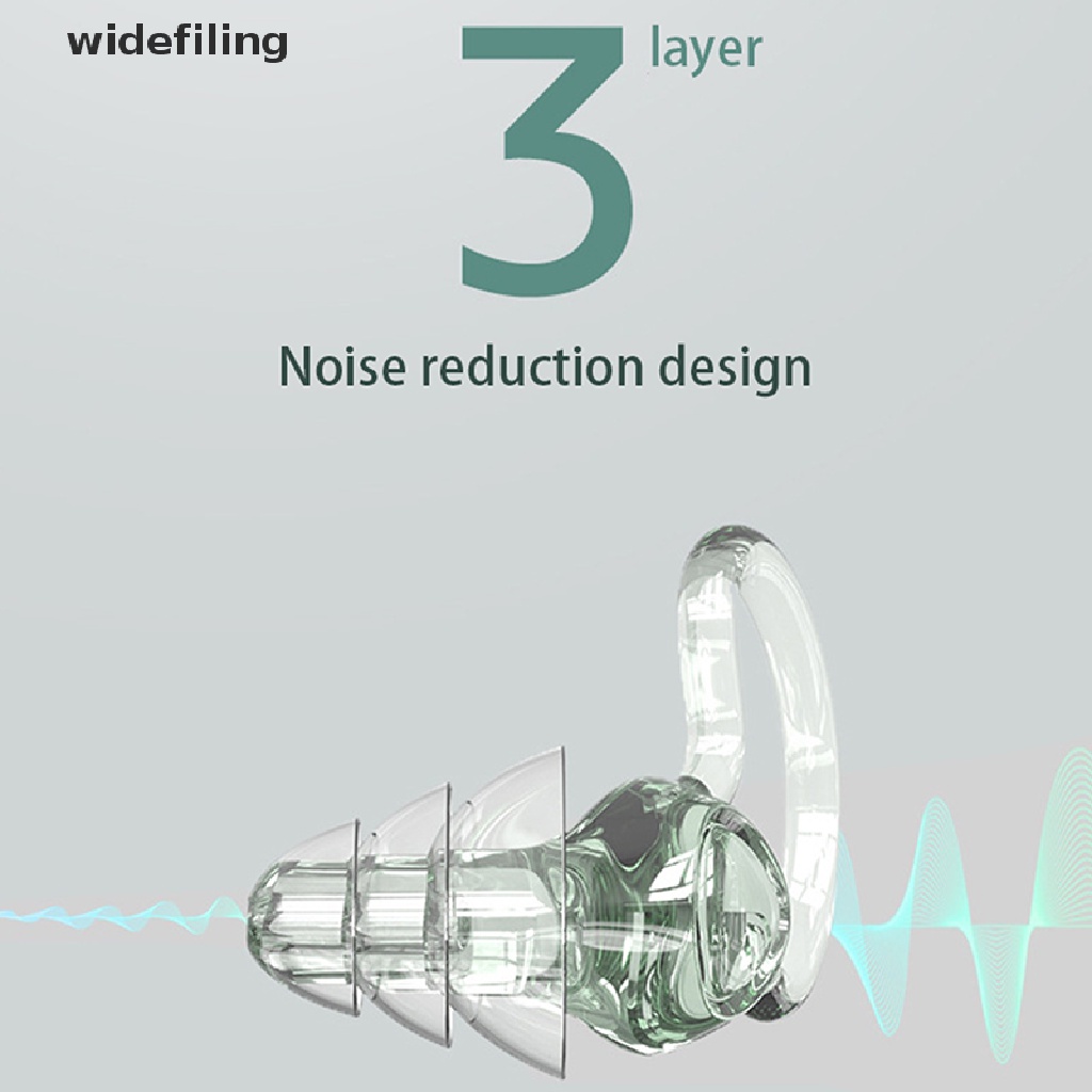 Nút Bịt Tai Chống Ồn Bằng Silicon Mềm Có Thể Tái Sử Dụng