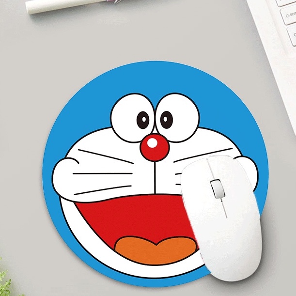 Miếng lót chuột tròn dễ thương chống nước cực êm