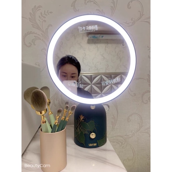 Gương trang điểm có đèn LED Lofree phong cách vintage chính hãng