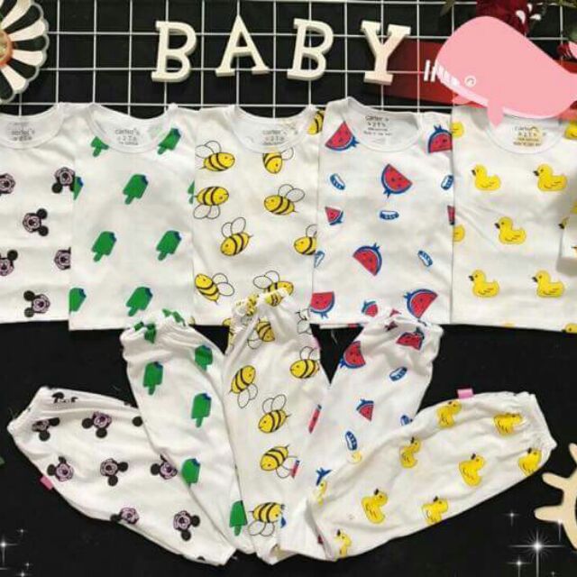 Combo 5 bộ bé trai bé gái