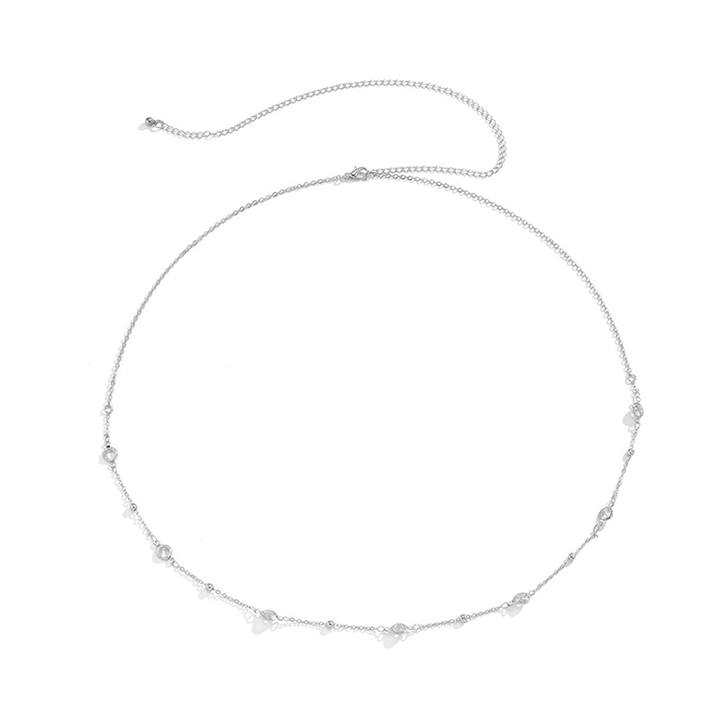 [QLQL] Dây Xích Đeo Hông Đính Pha Lê Phong Cách Bohemian Cổ Điển Quyến Rũ Cho Nữ Đi Biển Mùa Xuân Hè