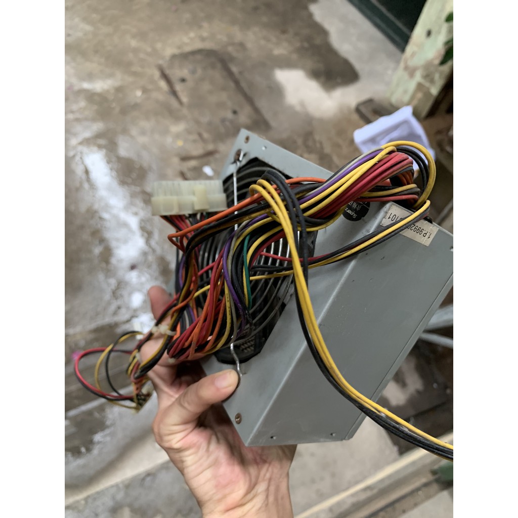 Nguồn máy tính cũ bóc máy 24 pin