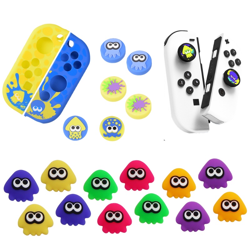 Vỏ Bọc Nút Điều Khiển Tay Cầm Chơi Game Nintendo Switch Oled NS Lite Joy-con 3