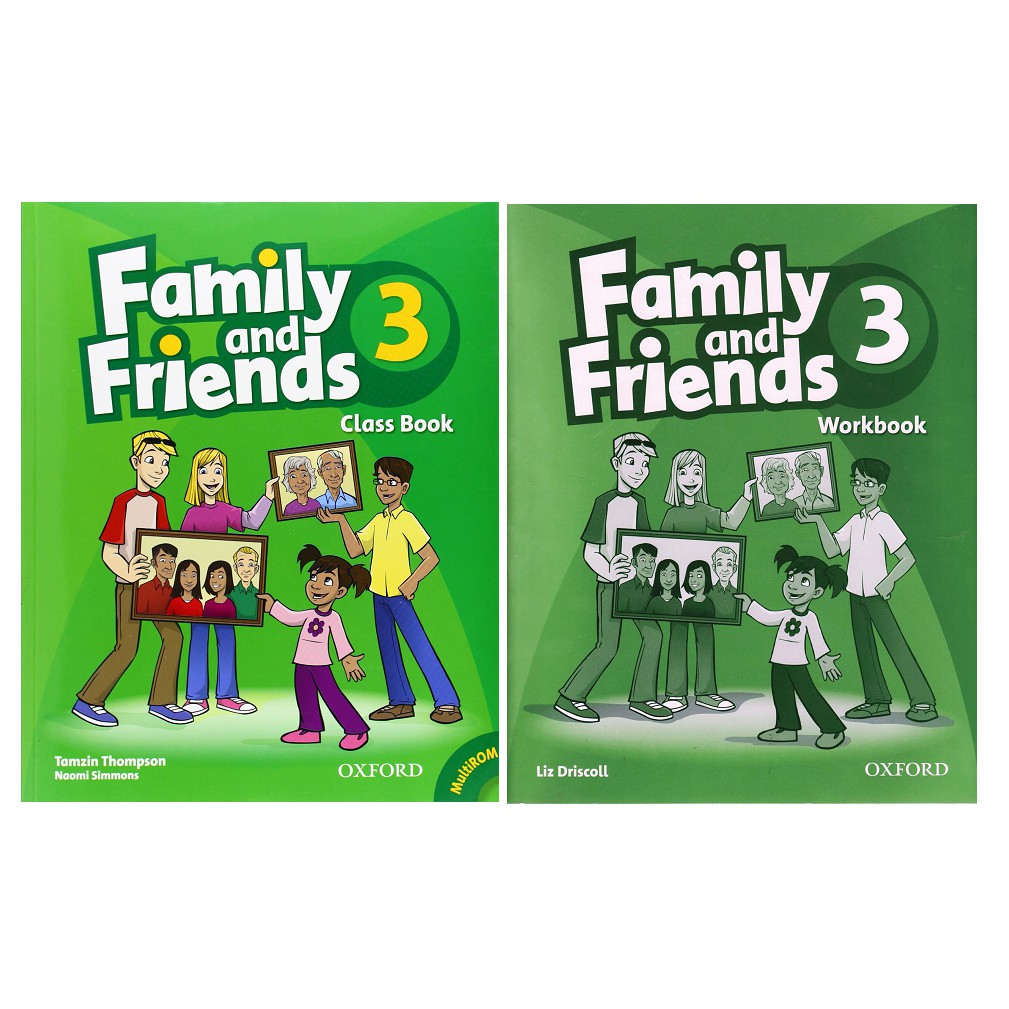 Family and Friends 1st - Full level từ starter đến 5 (CB và WB) - kèm file nghe