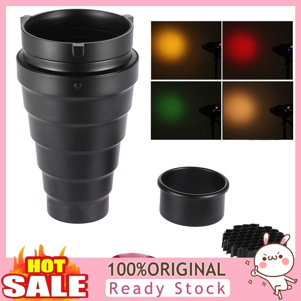Bộ dụng cụ điều chỉnh hiệu ứng chụp ảnh kèm tấm tổ ong và tấm phim lọc nhiều màu sắc chuyên dụng cho studio