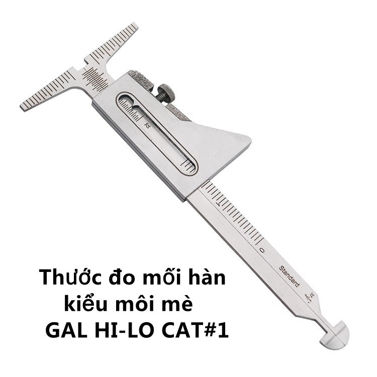 Thước đo mối hàn kiểu môi mè GAL HI-LO CAT#1