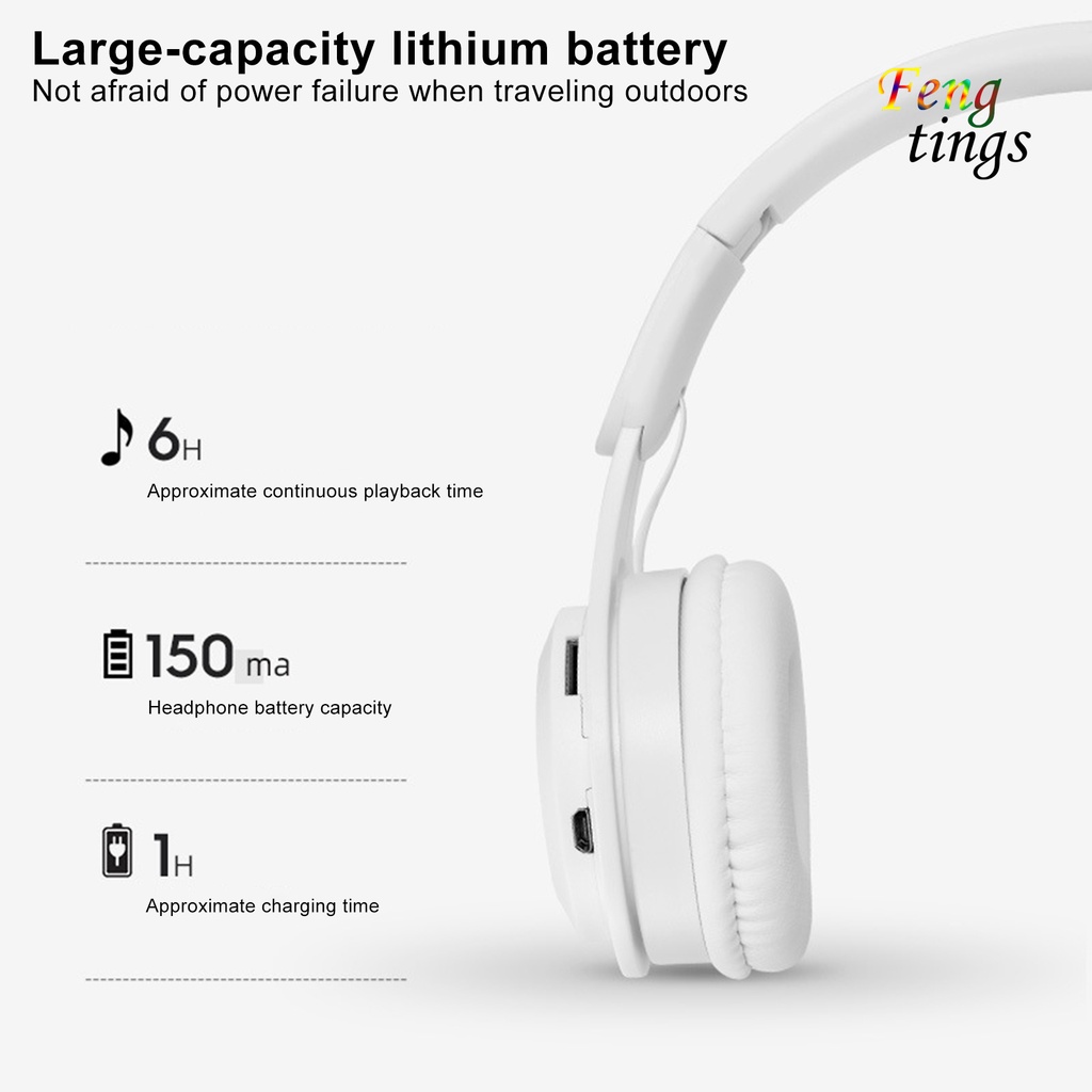 Tai Nghe Chụp Tai M6 Kết Nối Bluetooth Âm Thanh Hay