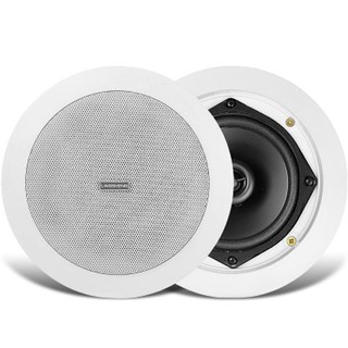 Loa âm trần CLS 658C có loa treble, mạch phân tần bass và treble, không dùng biến áp, tiếng ấm và chắc