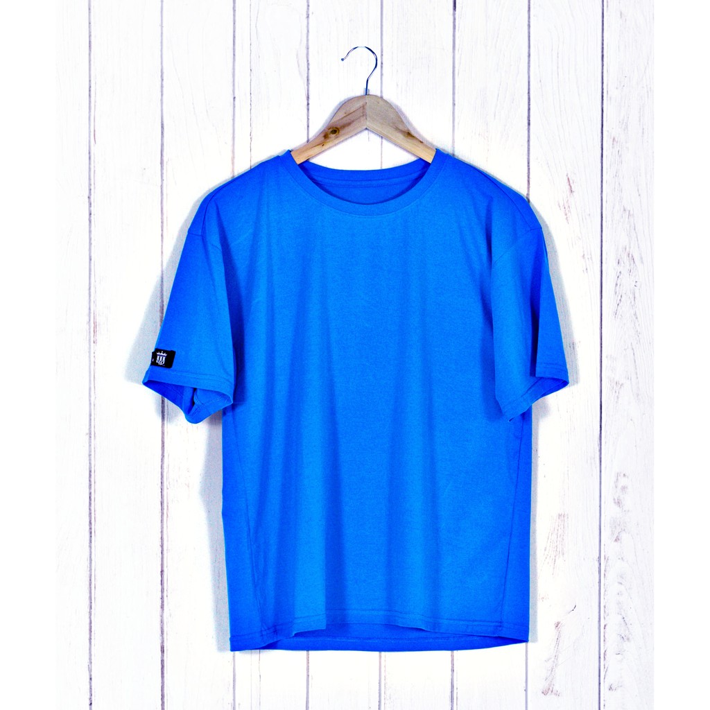 Áo thun tay lỡ The Third dáng Unisex form rộng màu xanh lam phong cách Ulzzang T03 | BigBuy360 - bigbuy360.vn