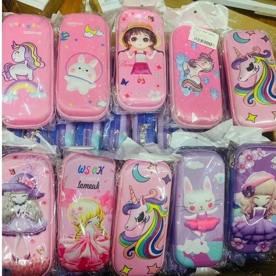 Ví nổi 3D, hộp đựng bút in hoạt hình dễ thương - cute