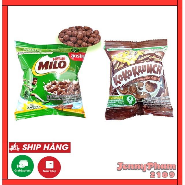 [Mã 267FMCGSALE giảm 8% đơn 500K] Ngũ Cốc Ăn Sáng Nestle Milo gói 15gram