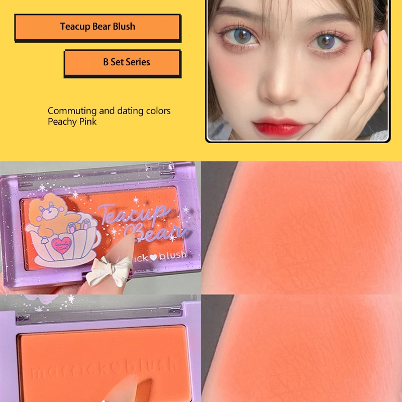 Bộ son môi và phấn má hồng hình ly trà sữa dễ thương JP2 | BigBuy360 - bigbuy360.vn