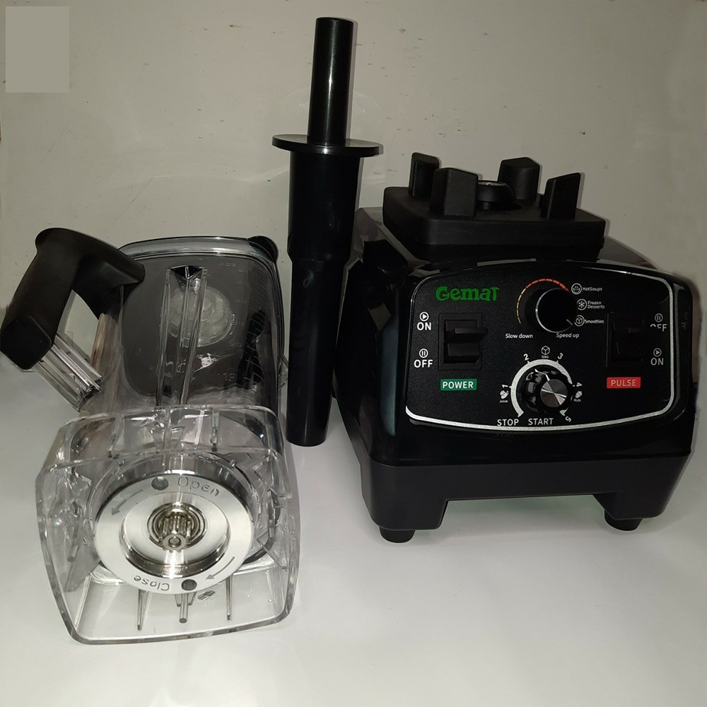 Máy xay sinh tố công nghiệp 5000W-5500W HAKAIO và GEMAT  Có CHẾ ĐỘ HẸN GIỜ, Xay ĐÁ,Hoa quả,Rau củ, Sinh tố.