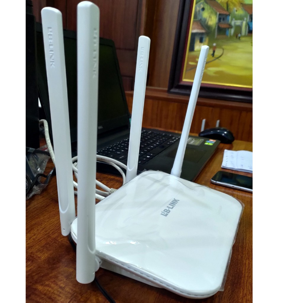 [WIFI XUYÊN TƯỜNG]  Bộ phát Wifi Băng tần kép 2.4G &amp; 5G 867Mbps -- Chuẩn AC 1200 - Chính hãng LB-LINK BL-WR1300H