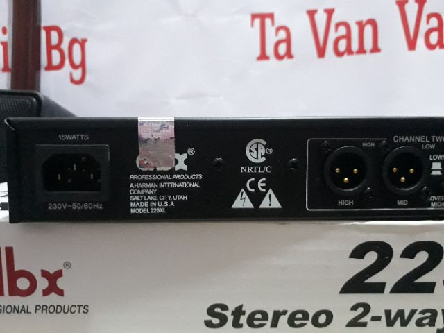 Nén tiếng dbx 223xl