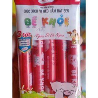 Xúc xích Bé Khỏe vị heo hầm hạt sen