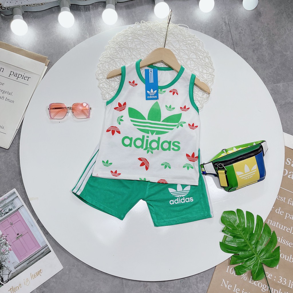 ✅ BỘ ADIDAS BA LỖ CHO BÉ TRAI BÉ GÁI COTTON 4 CHIỀU MỀM MỊN SIÊU THẤM HÚT MỒ HÔI