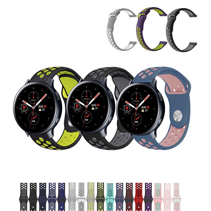 Dây Đeo Silicon Mềm Cho Đồng Hồ Thông Minh Samsung Galaxy Watch Active 2
