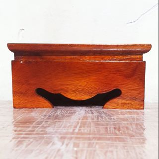 Chân đế gỗ kê tượng gỗ tràm bông vàng HCN M2