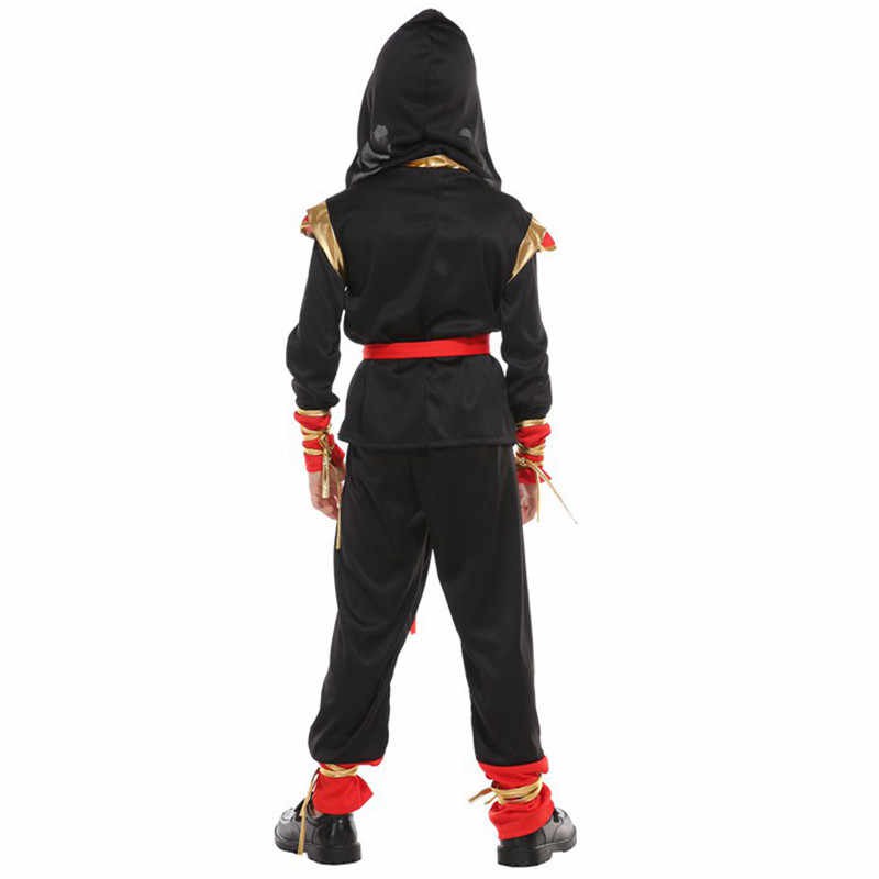 Bộ quần áo Ninja B-0125 đồ hóa trang Halloween cho bé trai 4-12 tuổi