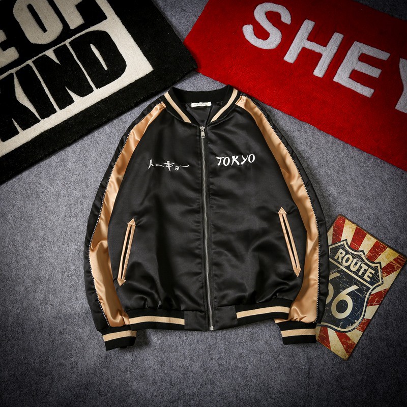 Áo Khoác Nỉ Nam Nữ Khóa Kéo Tokyo Kiểu Dáng Bomber Trẻ Trung AO KHOAC NAM 9000039C | BigBuy360 - bigbuy360.vn