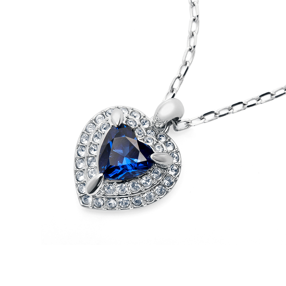 Swarovski Dây Chuyền Nữ Mặt Trái Tim Kỷ Niệm 125 Năm