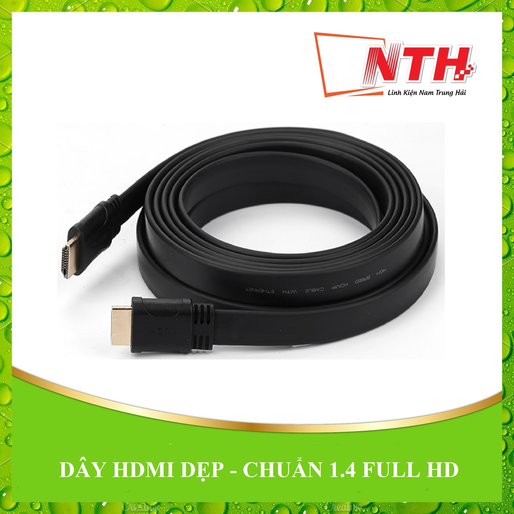 [Mã ELHACE giảm 4% đơn 300K] [VSP] DÂY HDMI DẸP 10m / 15m / 20m - chuẩn 1.4 FULL HD