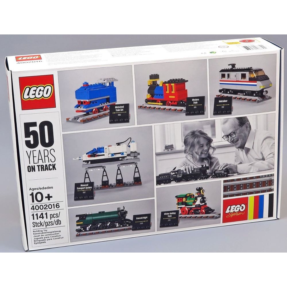 LEGO bản giới hạn- Kỷ niệm 50 xe lửa thế giới 4002016