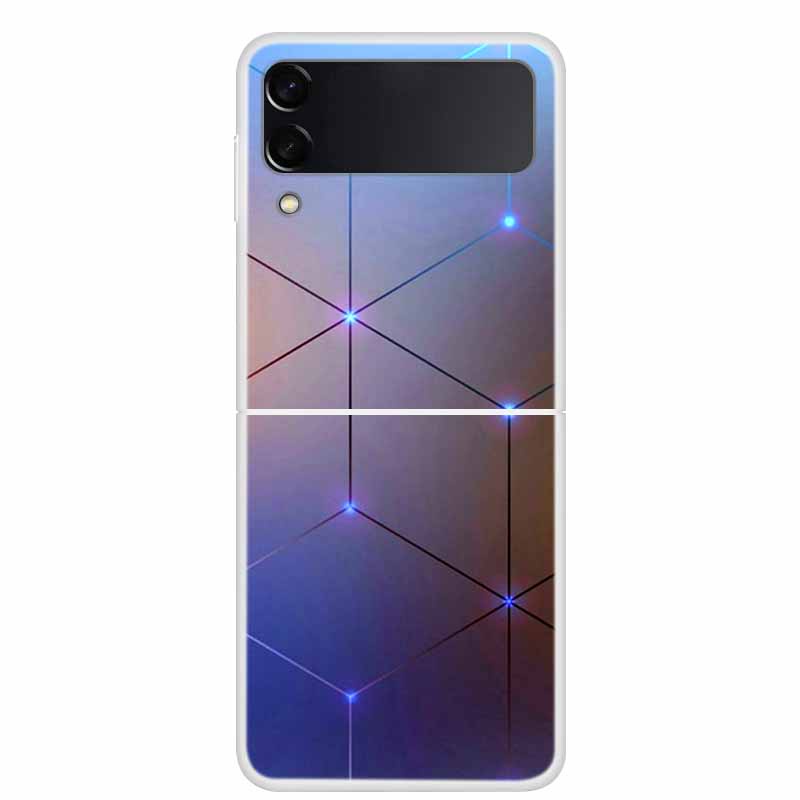Ốp Điện Thoại Dẻo Họa Tiết Hoạt Hình Sư Tử/ Hổ Thời Trang Cho Samsung Galaxy Z Flip 3