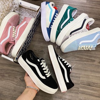 Vans style mũi nit vạch trắng