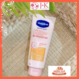 Sữa Dưỡng Thể Vaseline 50X Thái Lan trắng da chống nắng 5in1 320ml