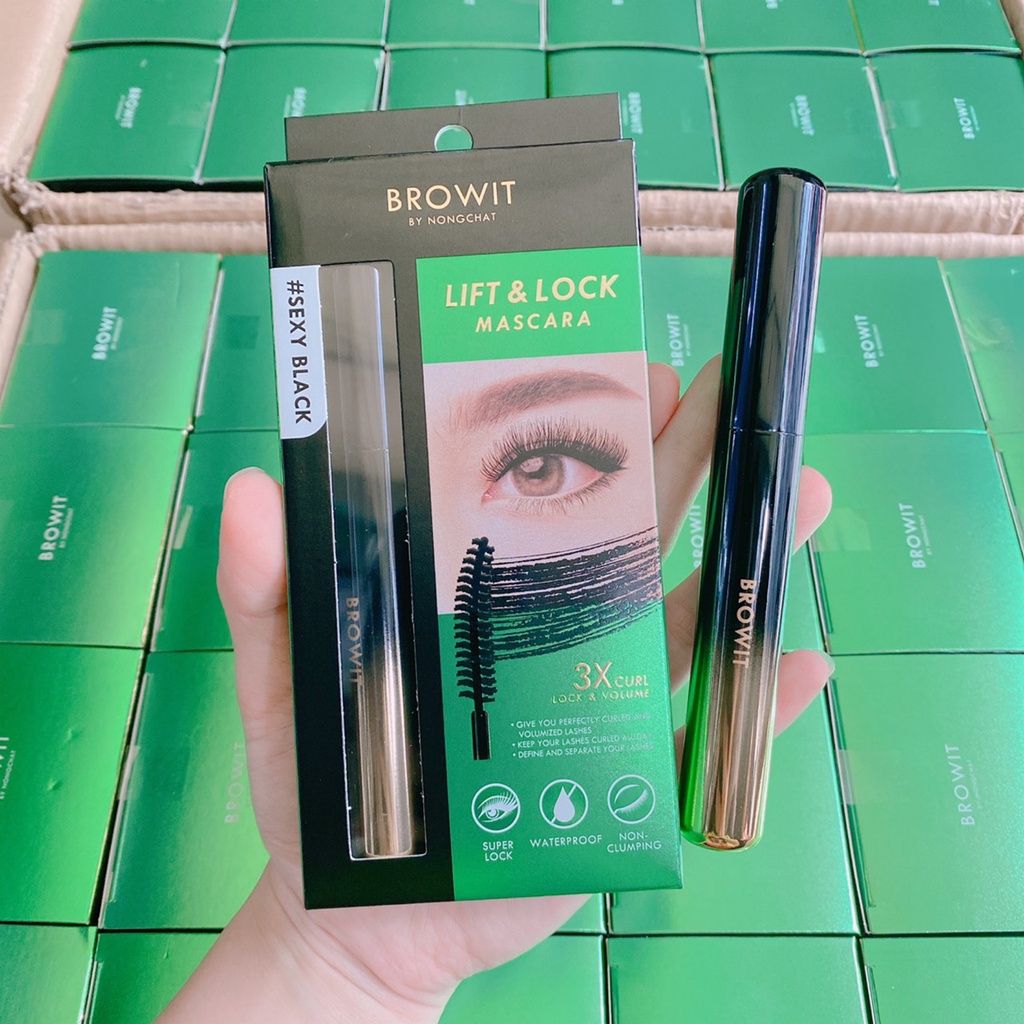 Bút kẻ mắt 2 đầu Browit By Nongchat Hightechnique Duo Thái Lan