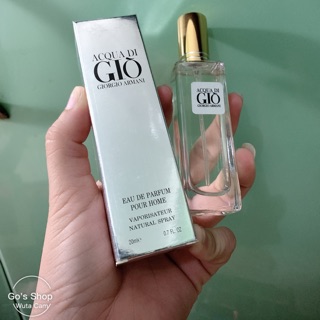 Nước hoa chiết pháp mini chính hãng '' Acquadi GIO ''