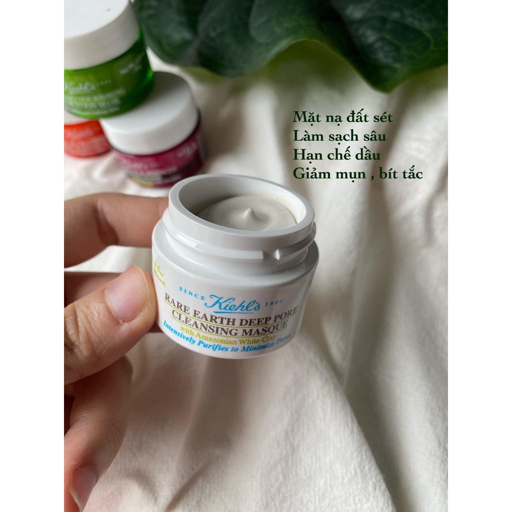 Mặt nạ Kiehl's Mini 14ml cho da khô, da dầu, da mụn, da nhạy cảm, giảm thâm nám làm sáng da, chống lão hóa Mii Beauty