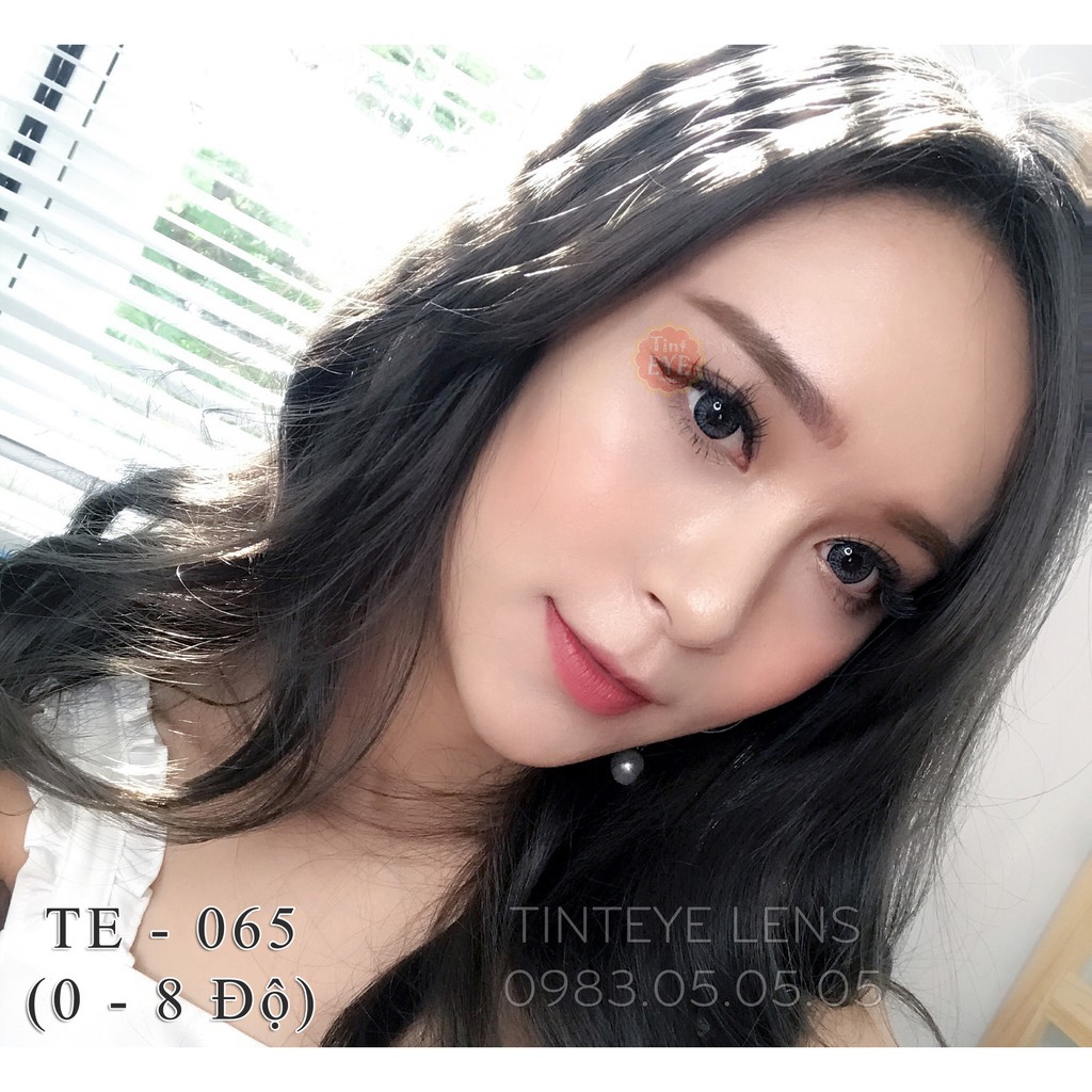 Kính Áp Tròng Tint Eye Lens Xám Ánh Đen TE - 065