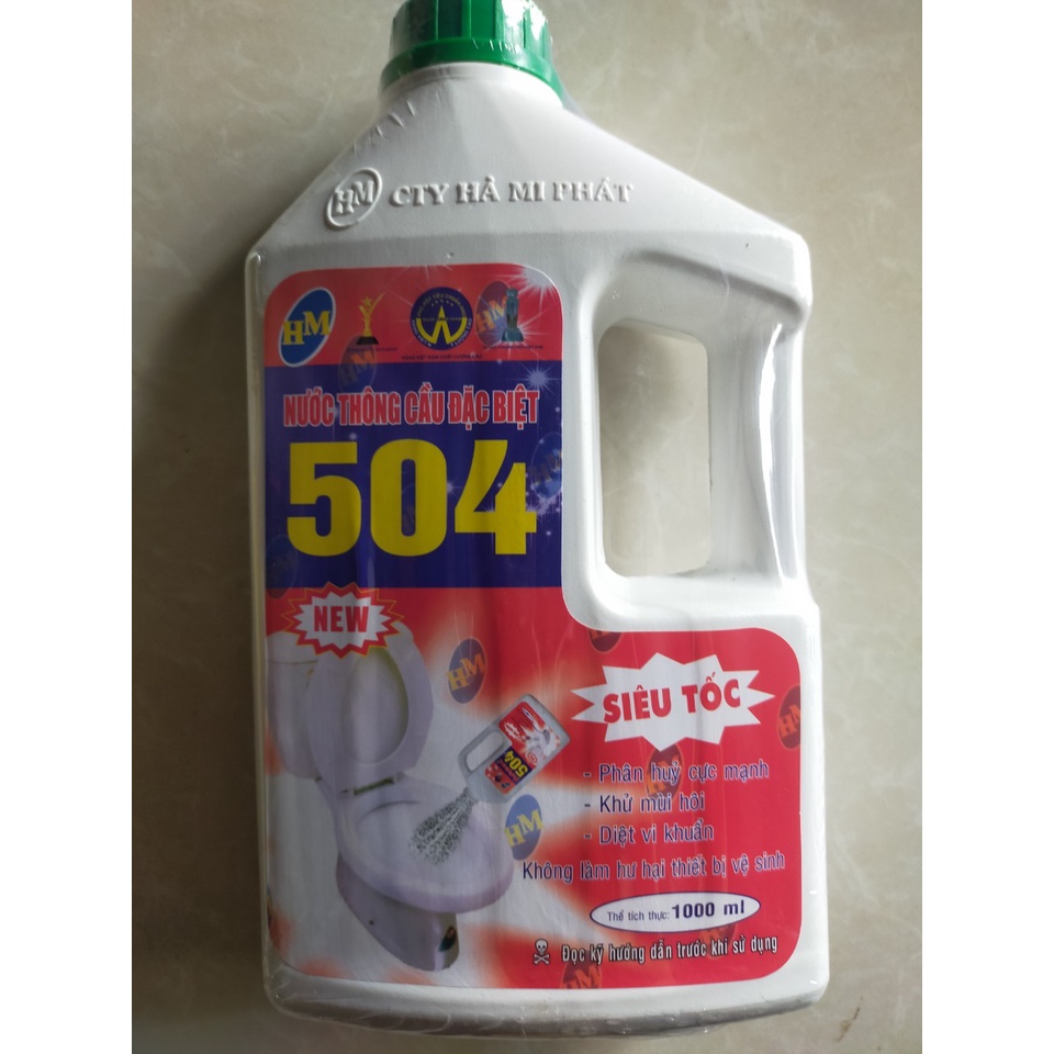 Nước thông cống 505 ( chai lớn)