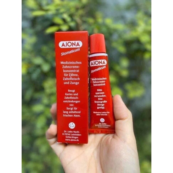 Kem đánh răng Ajona Đức