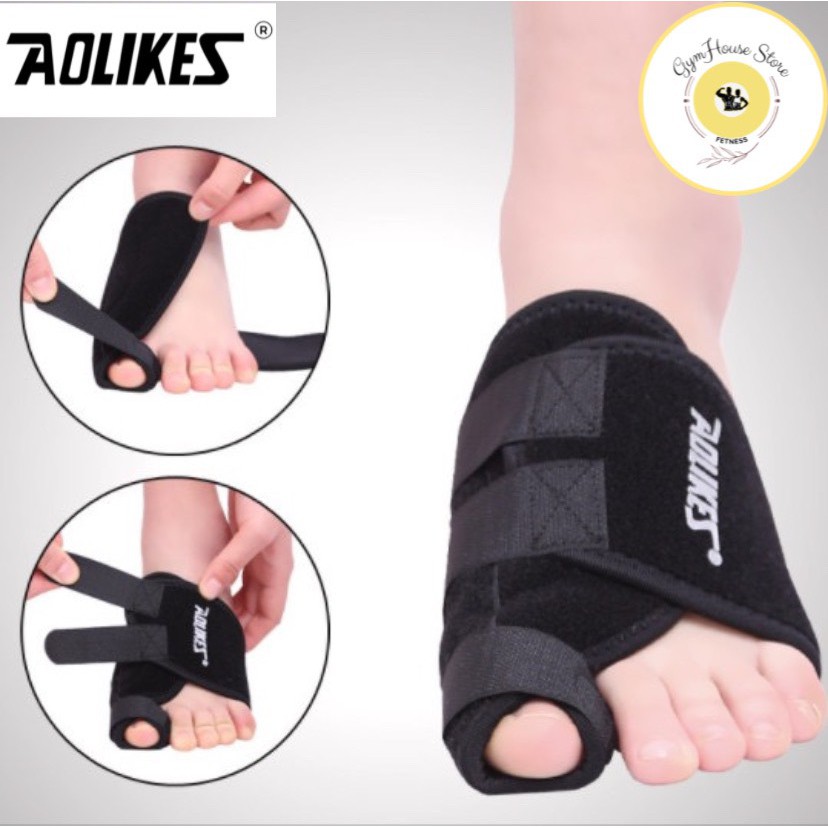 Băng Cuốn Bàn Chân, Đai Nẹp Cố Định, Đai Cuốn Bàn Chân Hỗ Trợ Bảo Vệ Cử Động Cố Định Xương Ngón Chân Cái Aolikes 1051