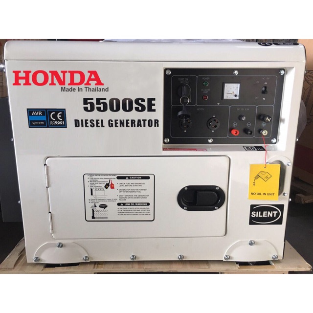 Máy Phát Điện chạy dầu Honda 3kw chống ồn