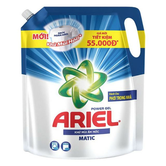 Nước giặt Ariel chống ẩm mốc 2.15 kg