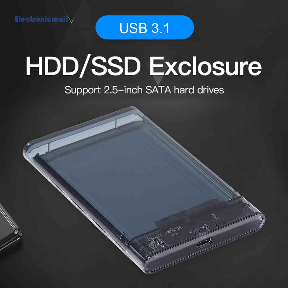 Hộp Đựng Ổ Cứng SATA HDD SSD USB 3.1 Type-C 2.5 inch SATA HDD SSD 01.vn