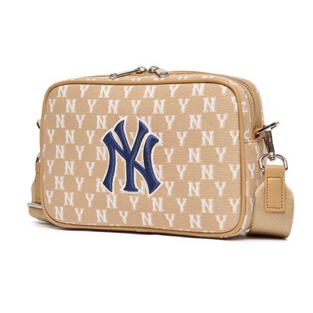 MLB VietNam Túi MLB Monogram Jacquard Crossbody Bag New York Yankees 3ACRM012N-50BGD Chính Hãng