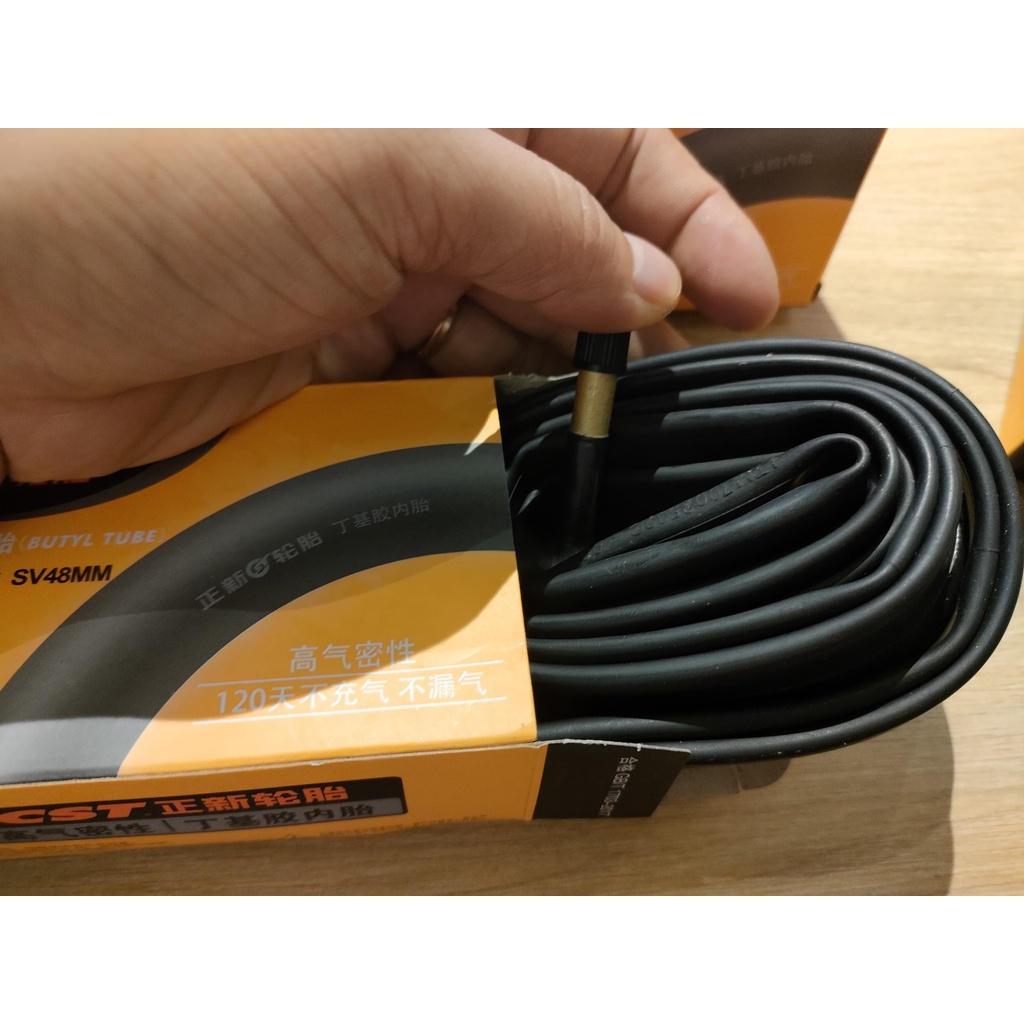 xăm xe đạp CST 700x25/32c 48mm van cối