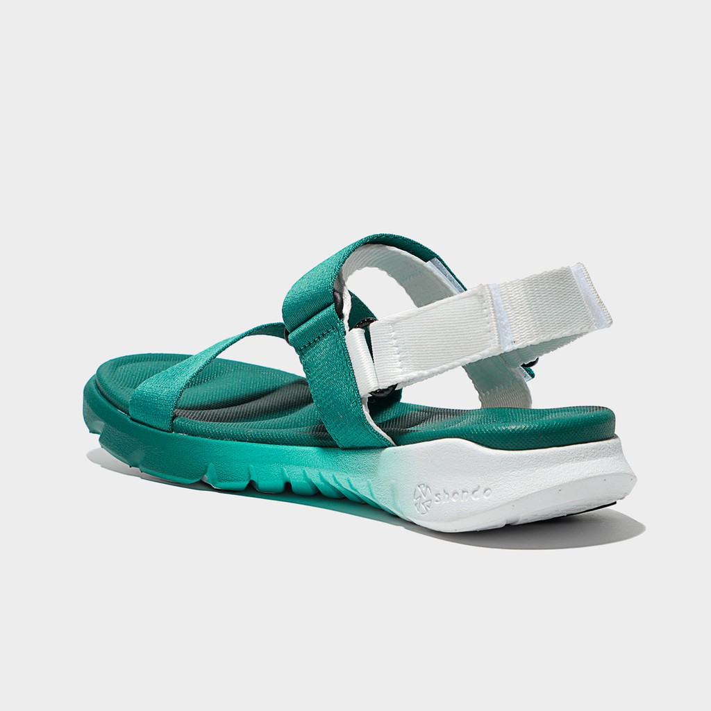 Giày Sandal Shondo F6 Sport Ombre Đế 2 Màu Xanh Trắng F6S0330