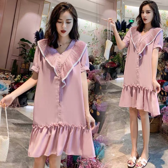 Váy bầu Váy cho con bú đuôi cá🍄